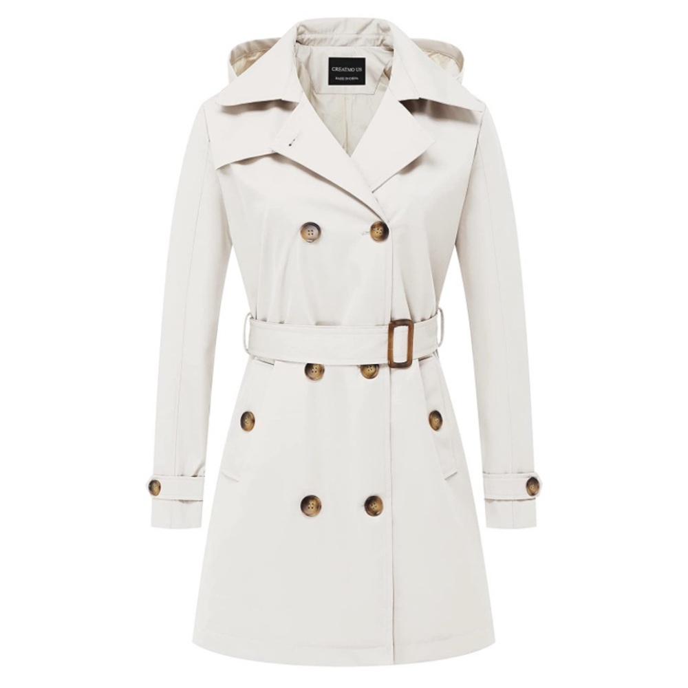 Trench coat- ivory